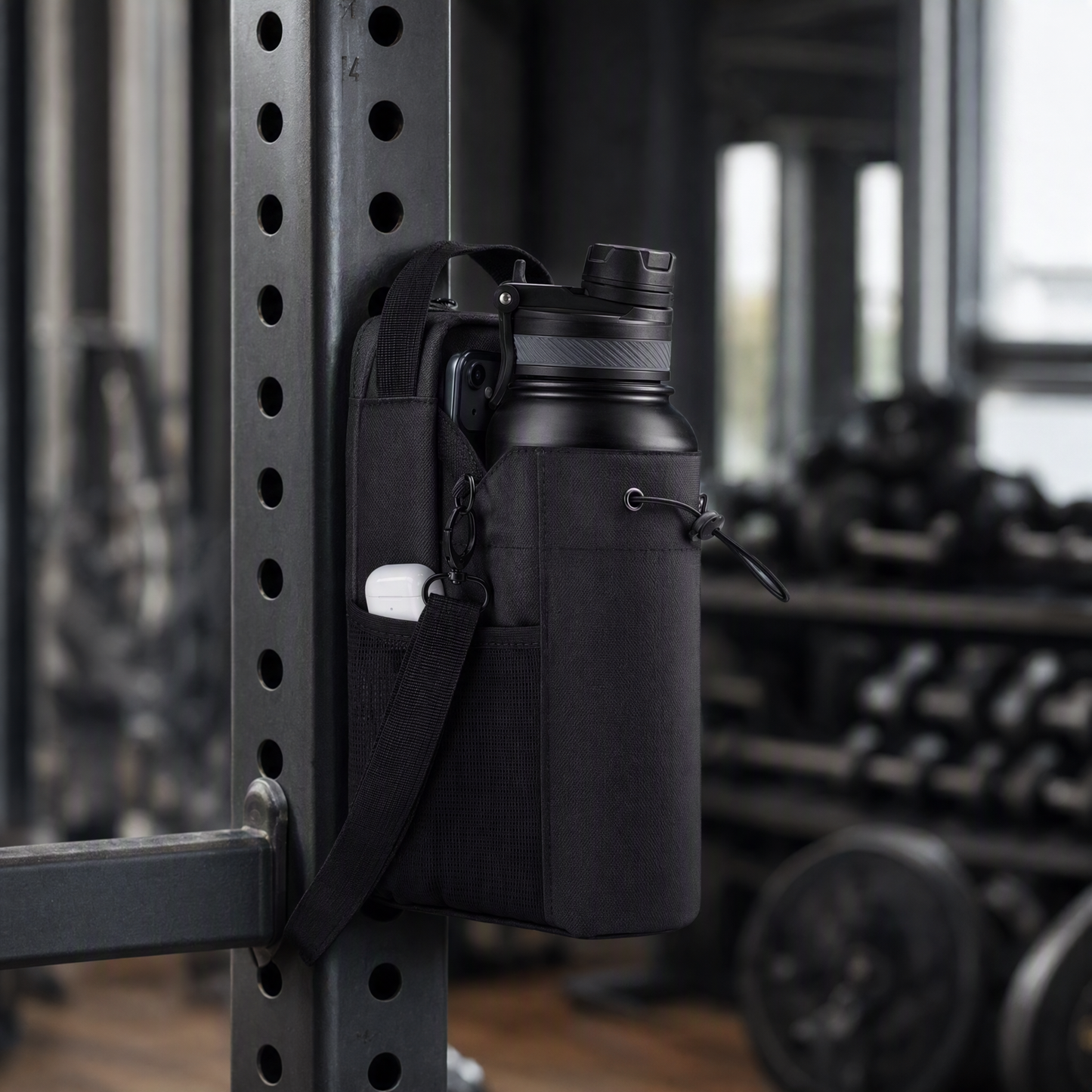 MagStash - Alles am Gerät, statt quer auf dem Boden im Gym