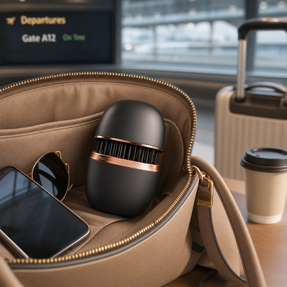 PureSleek – Glatte Strähnen statt fliegende Haare – selbst wenn du unterwegs bist